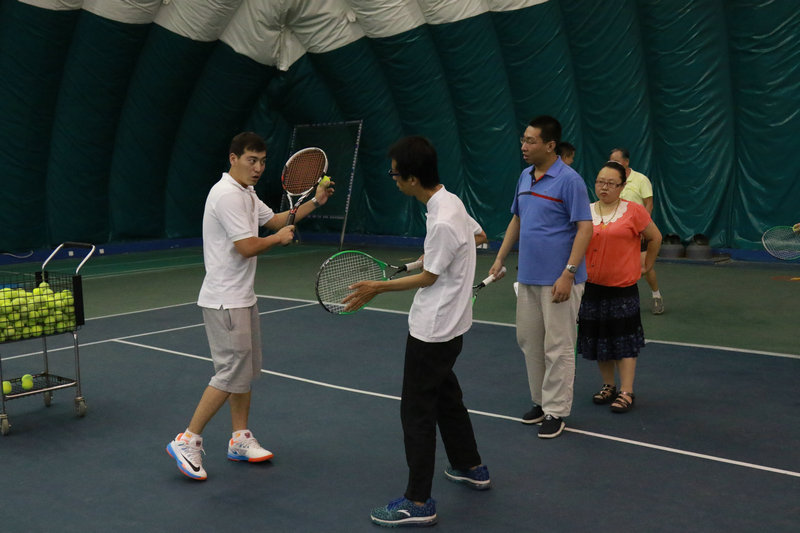 網球教學活動