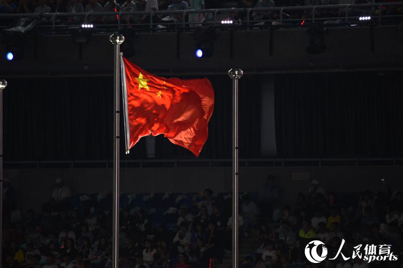 高清：第十三屆全運會開幕式舉行 升旗儀式【4】