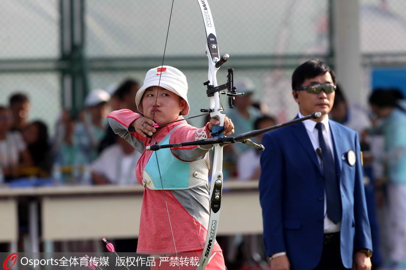 山西隊方玉婷箭在弦上