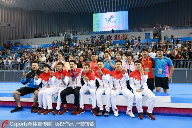 全運乒乓男團決賽上海零封四川奪冠 許昕：我們是最強的