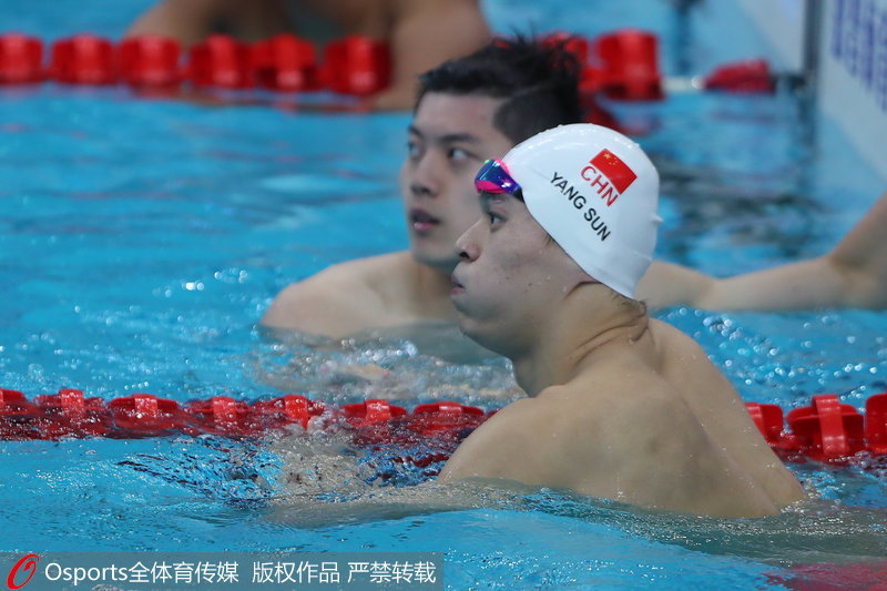 組圖：全運會男子200米自由泳決賽 孫楊輕鬆奪冠【5】