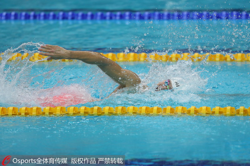 組圖：全運會男子200米自由泳決賽 孫楊輕鬆奪冠【3】