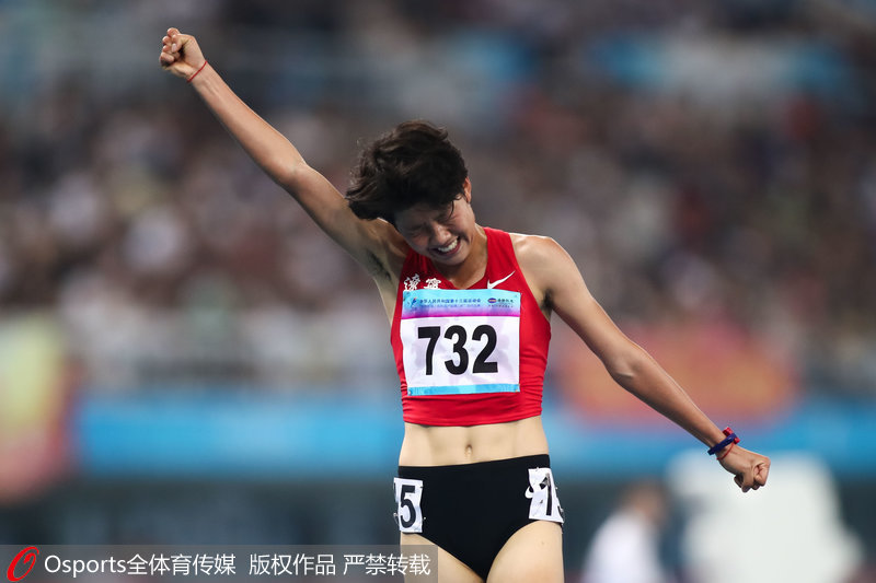 組圖：全運會女子10000米決賽 遼寧李丹奪冠【3】