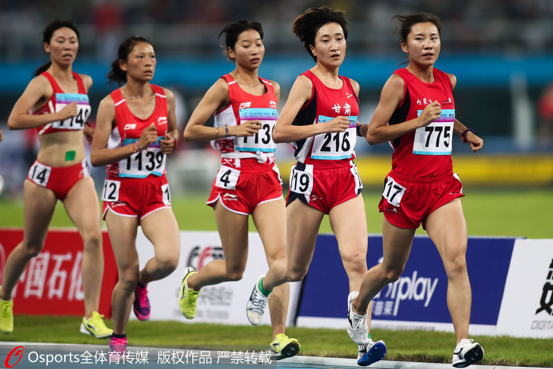組圖：全運會女子10000米決賽 遼寧李丹奪冠【4】