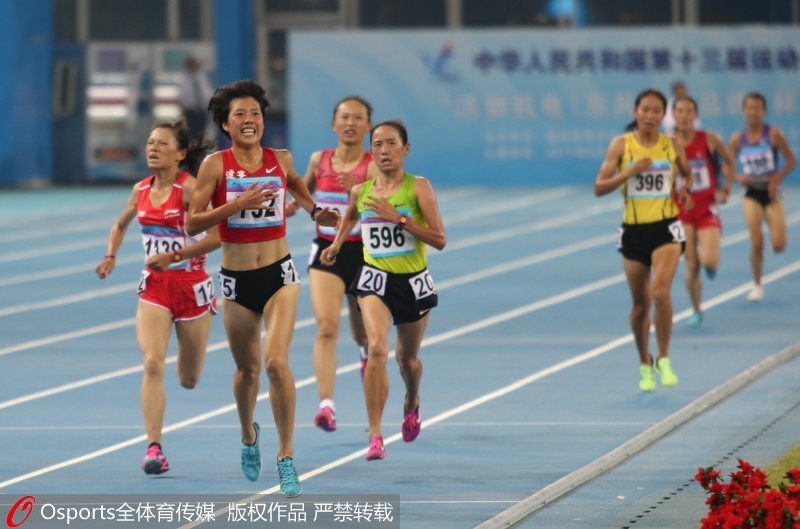 組圖：全運會女子10000米決賽 遼寧李丹奪冠【6】