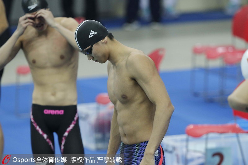 組圖：全運會男子100米自由泳決賽 寧澤濤奪冠【2】