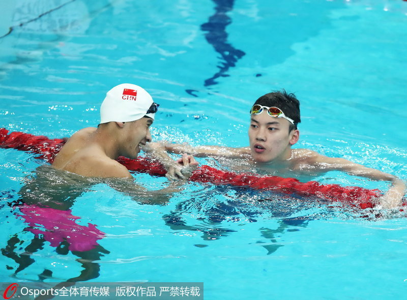 組圖：全運會男子200米混合泳決賽 汪順奪冠【8】