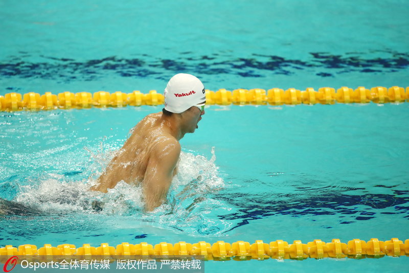 組圖：全運會男子200米混合泳決賽 汪順奪冠【2】