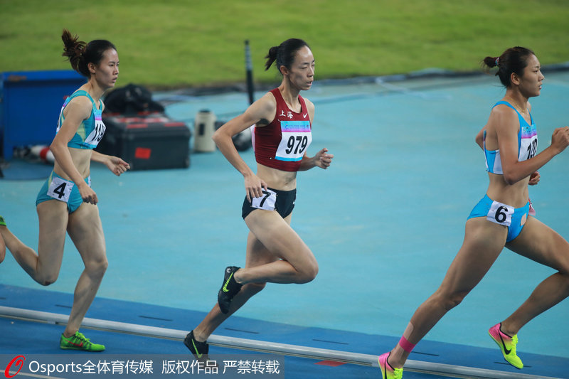 組圖：全運會女子800米決賽 安徽隊王春雨奪冠【2】
