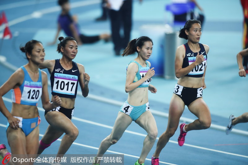組圖：全運會女子800米決賽 安徽隊王春雨奪冠【6】