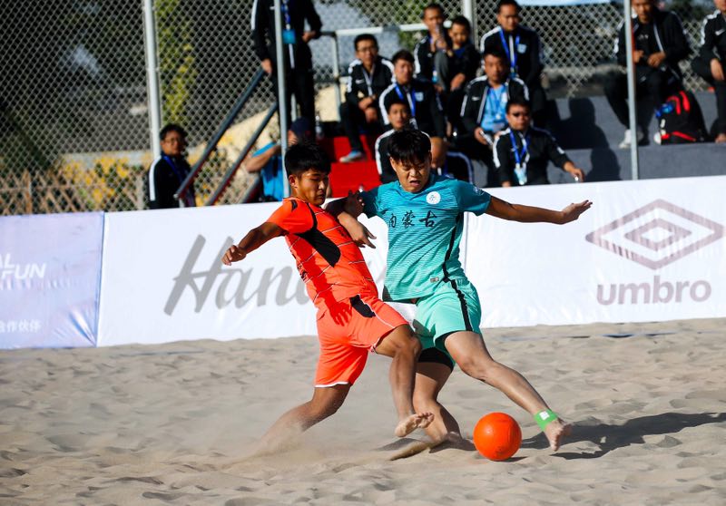 2017全國沙灘足球錦標賽北區決賽在內蒙古烏海市隆重開幕