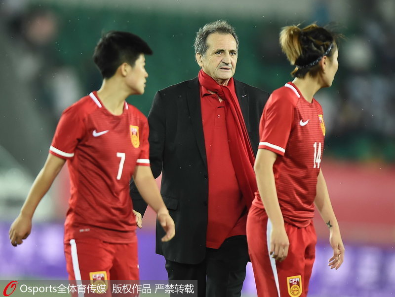 高清：中國女足主教練布魯諾下課 曾被爆過度干涉球員【4】