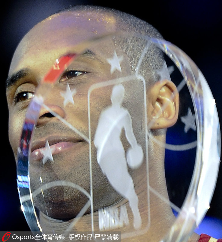 2011年2月20日，NBA全明星賽，科比生涯第4次全明星MVP。