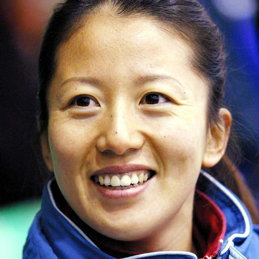 
楊揚2002年鹽湖城冬奧會短道速滑500米、1000米冠軍