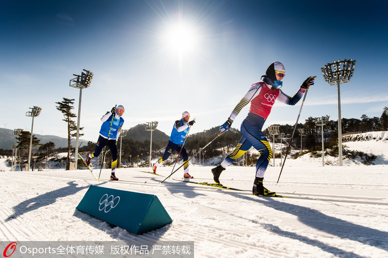 組圖：平昌冬奧會開賽在即 越野滑雪選手積極備戰【4】