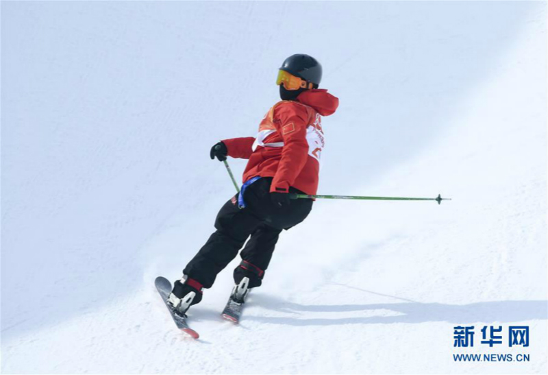 高清：張可欣獲冬奧自由式滑雪女子U型場地第九