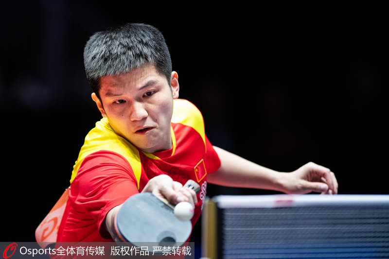 组图:2018团体世乒赛打响 中国男女队双双告捷