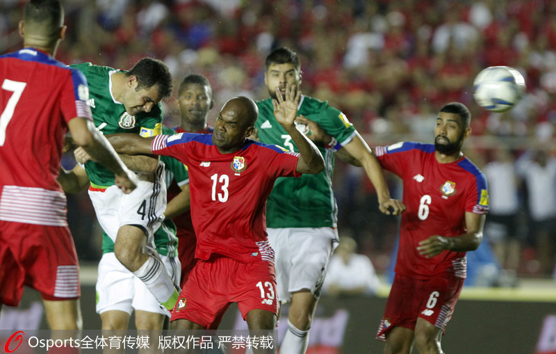 2016年11月15日，世預賽巴拿馬0-0墨西哥。