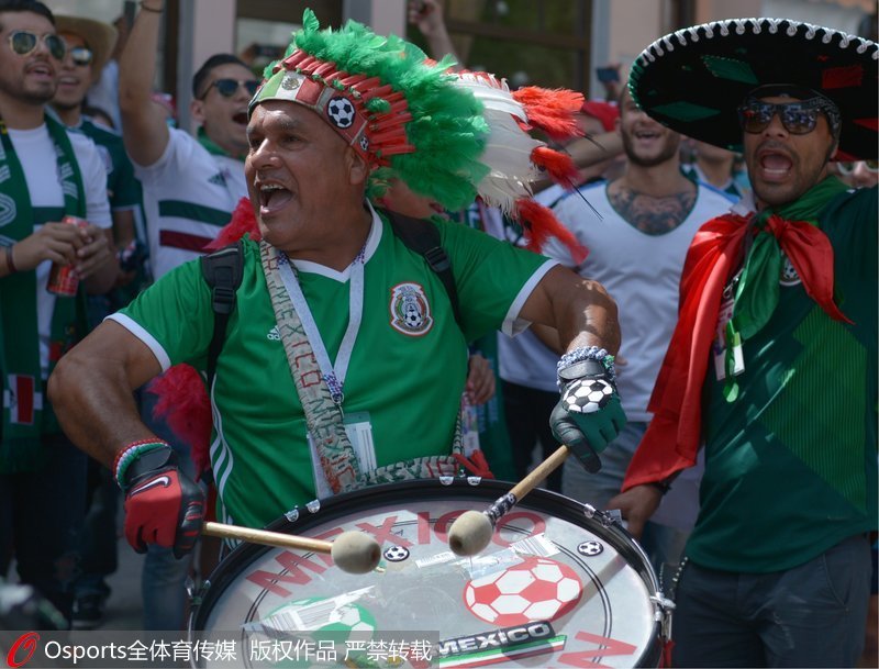 墨西哥球迷能歌善舞