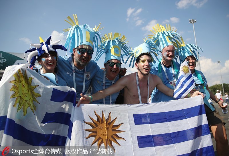 烏拉圭球迷合照
