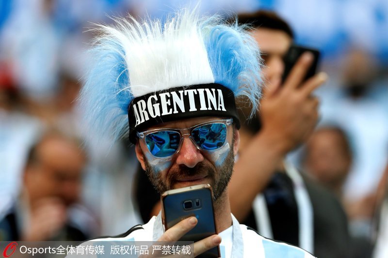 酷酷的阿根廷球迷