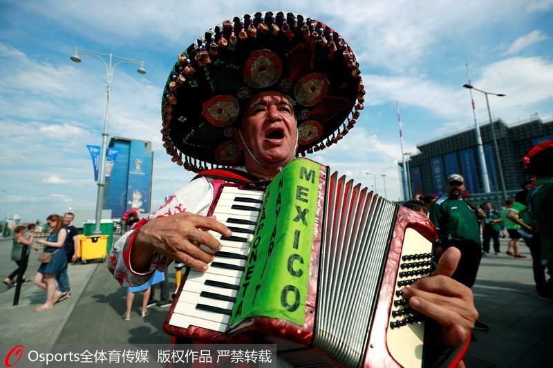 墨西哥球迷能歌善舞
