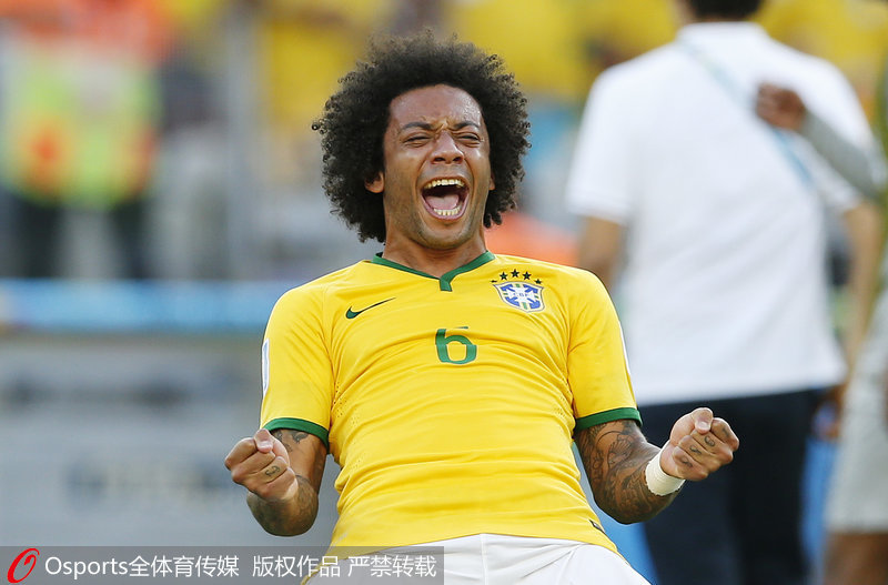2014年巴西世界杯1/8決賽：巴西vs智利點球大戰，塞薩爾兩拒點內馬爾制勝。