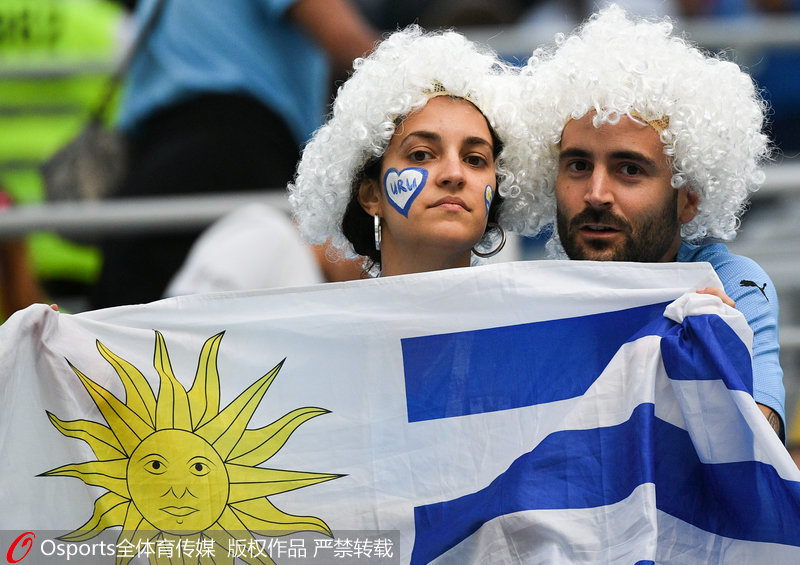 失落的烏拉圭女球迷