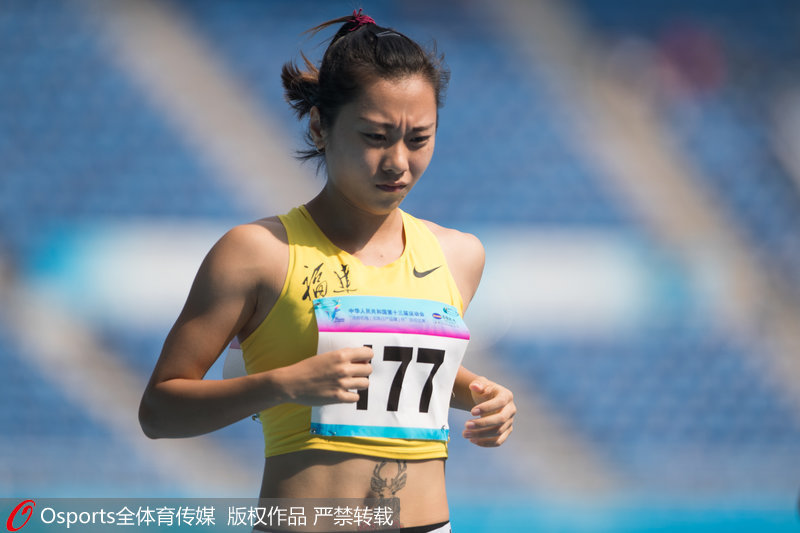 葛曼棋（田徑）2017年第十三屆全運會女子100米預賽