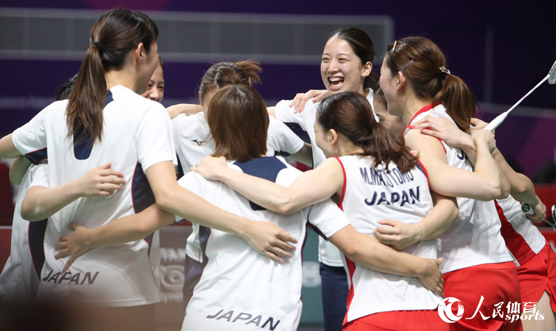 日本女隊奪得冠軍