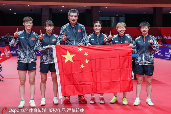亚运-乒乓女团中国队3-0完胜朝鲜队 首次实现亚