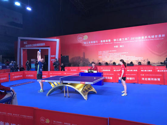 德中選手分獲2018砂板乒乓球世界杯冠亞軍