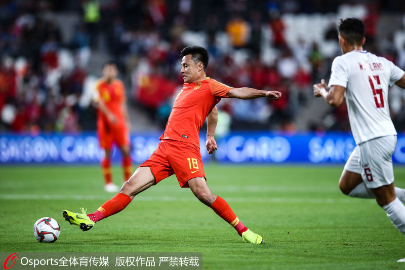 高清：亞洲杯小組賽中國3-0勝菲律賓 武磊雙響助國足提前出線【4】