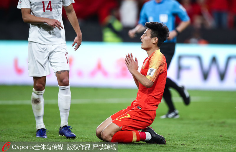 高清：亞洲杯小組賽中國3-0勝菲律賓 武磊雙響助國足提前出線【5】