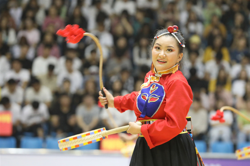 江西隊綜合類表演項目《舞動熱巴》 