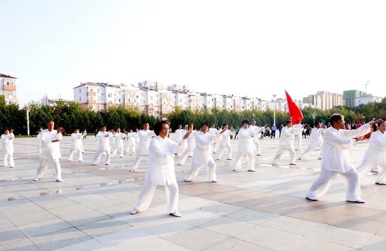 組圖：“人民太極 健康中國”公益大行動走進黑龍江
