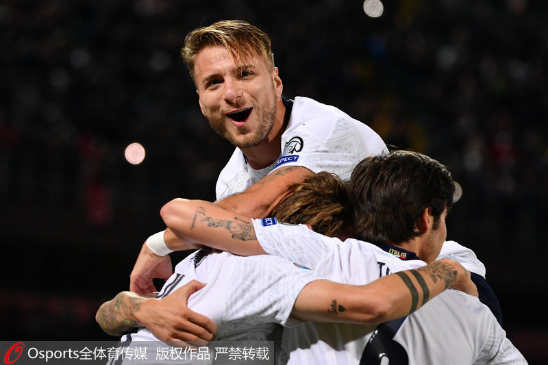歐預賽-意大利9-1狂勝亞美尼亞 11連勝刷新隊史紀錄【4】