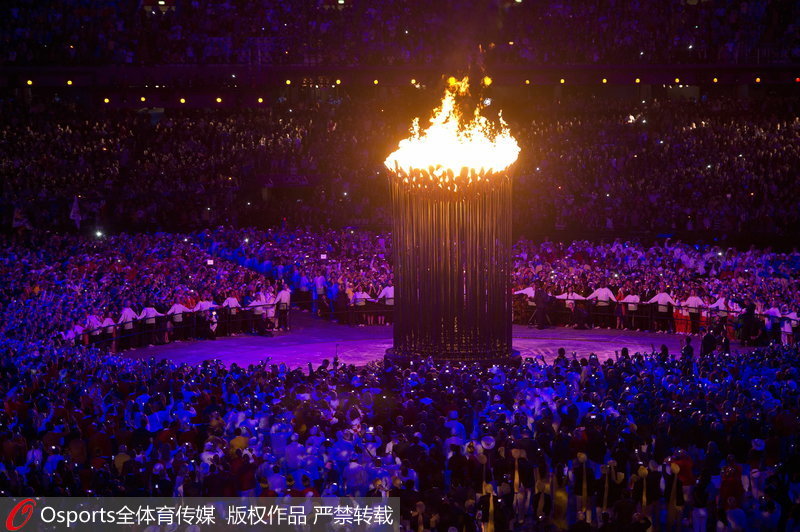 2012年倫敦奧運會聖火點燃