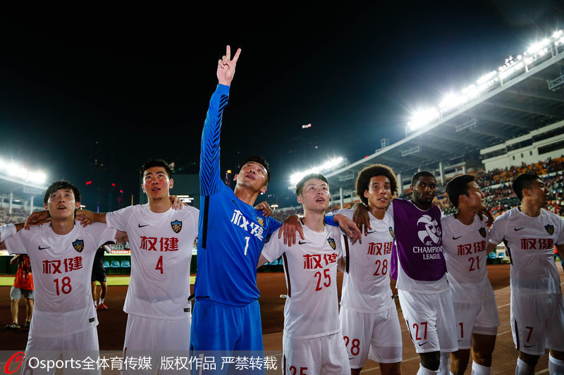 2017賽季，天津權健獲得中超季軍，進軍亞冠。