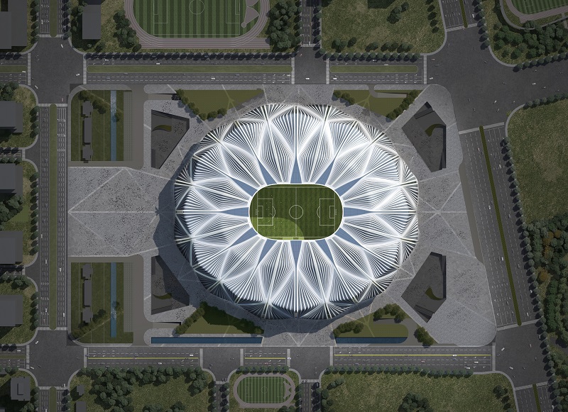 廣州恆大專業足球場設計方案正式出爐 全票通過城市規劃委員會審批【5】