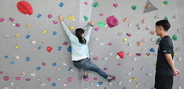 以攀登之名——嘗試解鎖新手視角（上）						掌握技巧和訓練方式可以帶來更好的攀登體驗。