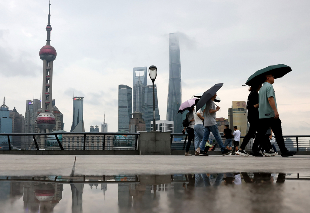 上海進入梅雨期