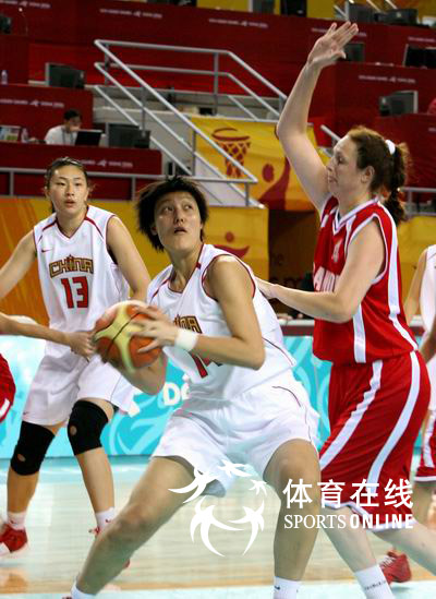 [组图]多哈亚运会小组赛 中国女篮取得开门红 (