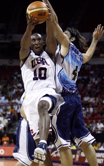 [组图]美洲锦标赛 美国男篮91比76阿根廷 (2)