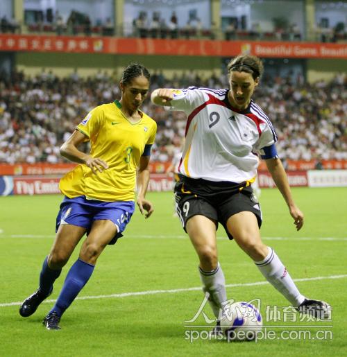 [组图一]女足世界杯德国队2-0巴西队成功卫冕