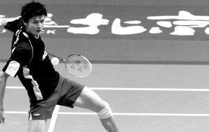 好运北京羽毛球国际赛 阮天明晋级挑战林丹