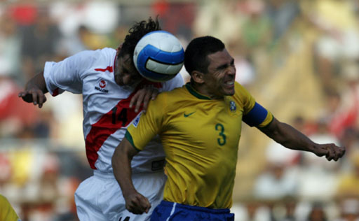 [组图]世界杯预选赛南美区 巴西客场1-1平秘鲁