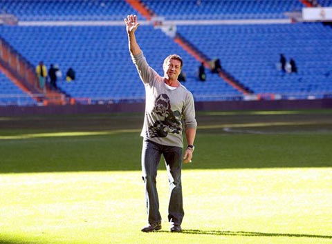 [组图]《第一滴血4》全球公映 史泰龙造访伯纳