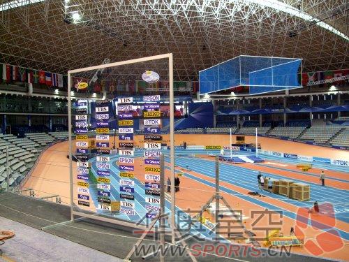[组图]室内田径世锦赛将开赛 场馆准备进行时 (