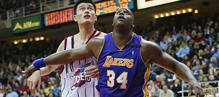 火箭VS湖人记录:姚鲨战成云烟 巨人擎天斗飞侠